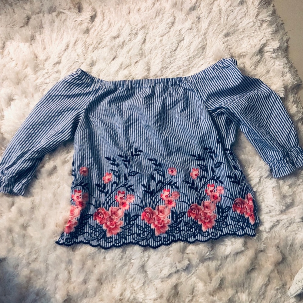 Lauren Conrad Cold Shoulder Top